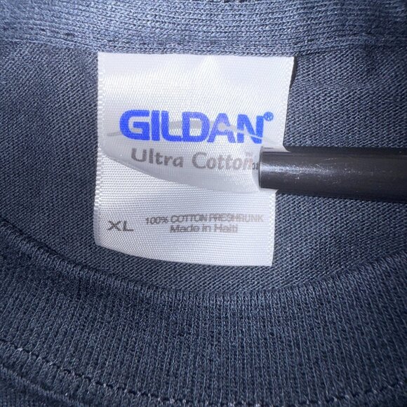 Gildan T-Shirt Mens XL Black Cotton Luke Bryan Graphic Tour Shirt - Picture 6 of 6